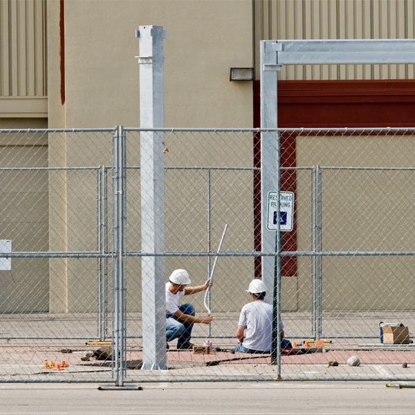 how much time can i lease the temporary fence for my work site or event in New Bedford Massachusetts